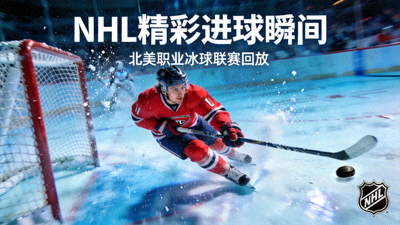 NHL北美职业冰球联赛精彩进球瞬间回放视频封面图